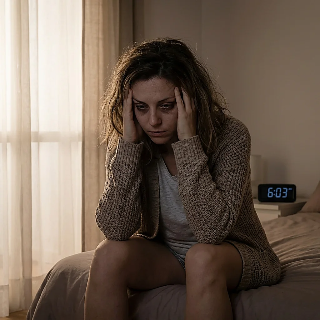 Una notte insonne e i suoi effetti su muscoli e ormoni